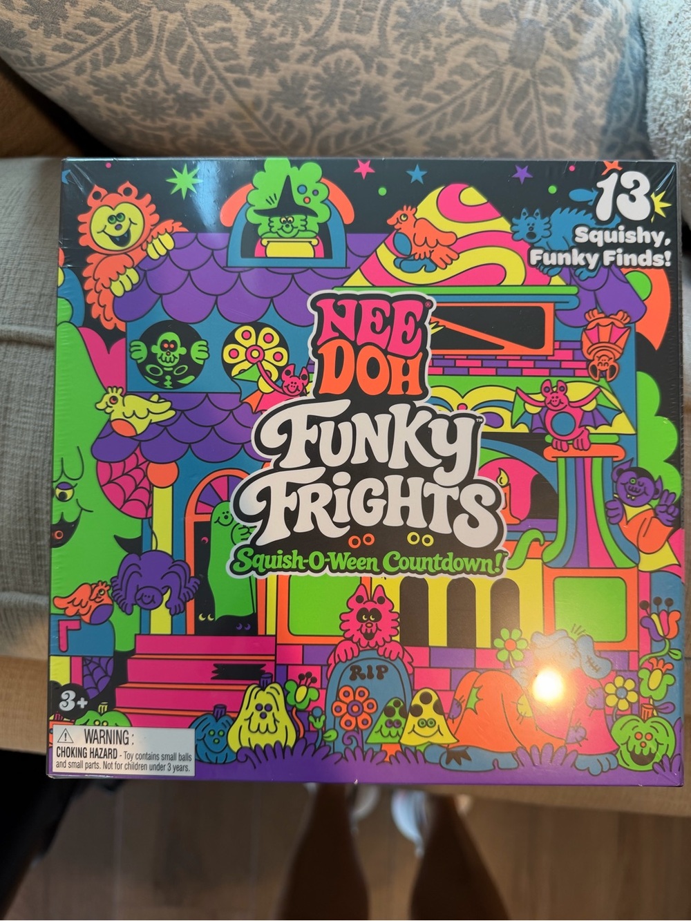 Nee Doh Funky Frights Squish-O-Ween Countdown